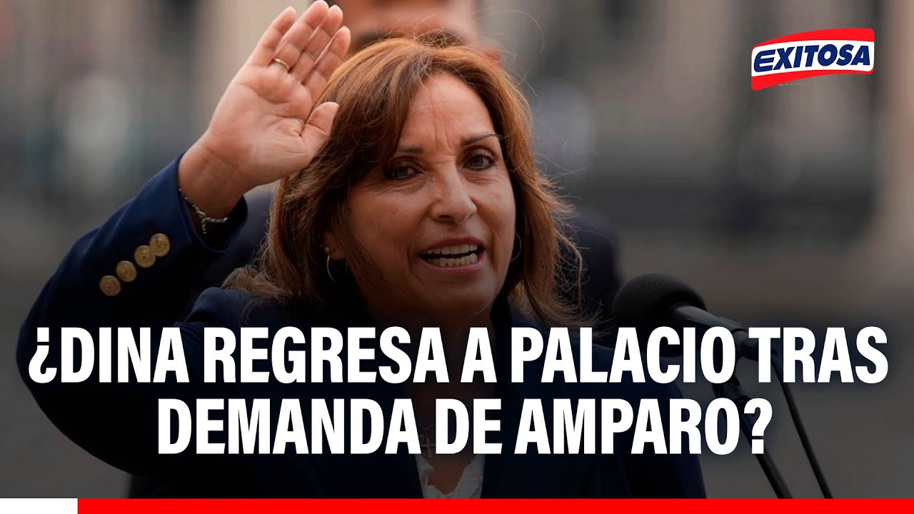 🔴🔵 Dina Boluarte podría ser RESTITUIDA si aprueban su demanda de amparo, señala su abogado