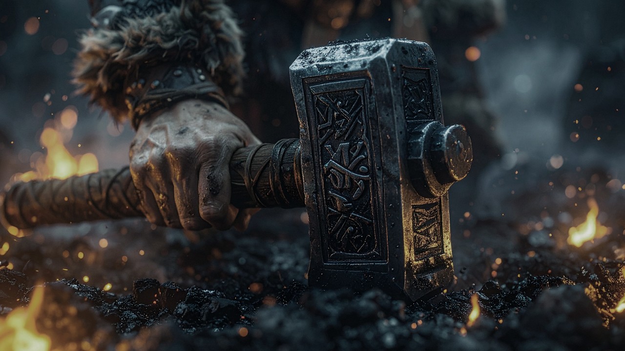 Thor and Mjolnir - Epic Viking Music by Valhalla Drums (Official Music Video)