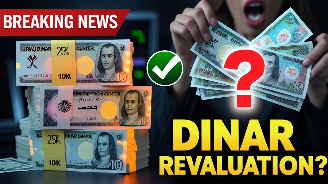 New Dinar Movement! 🚨 Redemption Centers Active with IQD Notes 💵 | Revaluation News