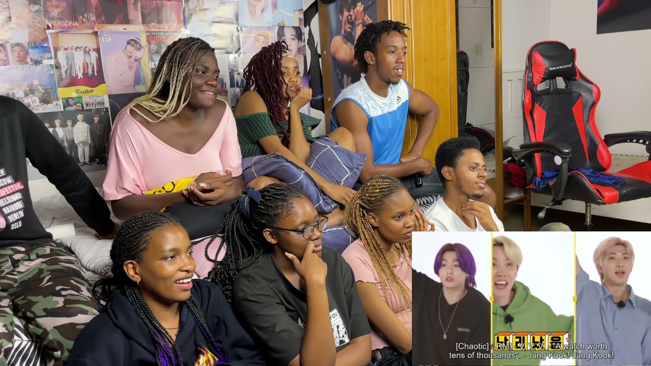Africans show their friends Run BTS Episode 144 English Sub