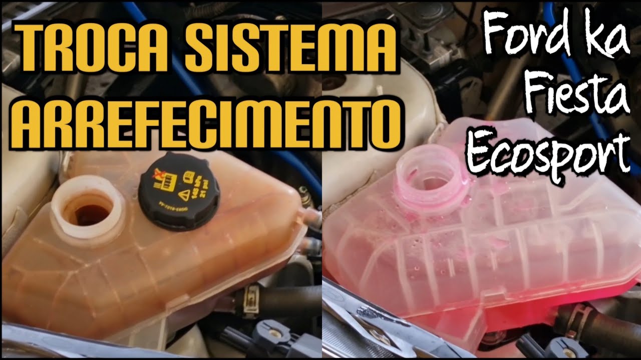 TROCA SISTEMA ARREFECIMENTO FORD KA 2014 À 2021 3° GERAÇÃO @Hiper dicas automotivas