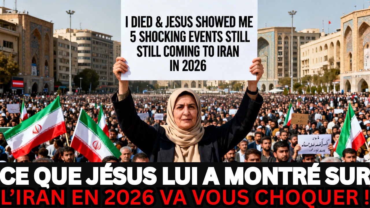 ELLE EST MORTE À TÉHÉRAN… JÉSUS LUI RÉVÈLE 5 ÉVÉNEMENTS CHOQUANTS POUR L’IRAN EN 2026.