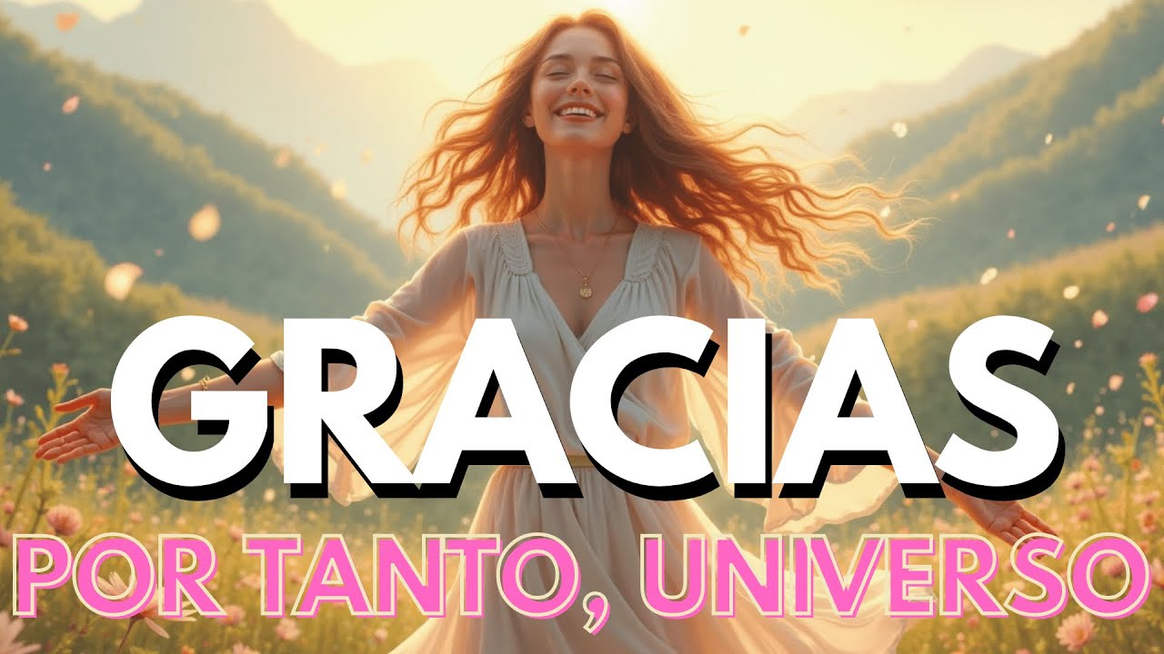 🌸 Canción GRACIAS | PODEROSO Mantra de Gratitud para Multiplicar Amor y Abundancia ✨