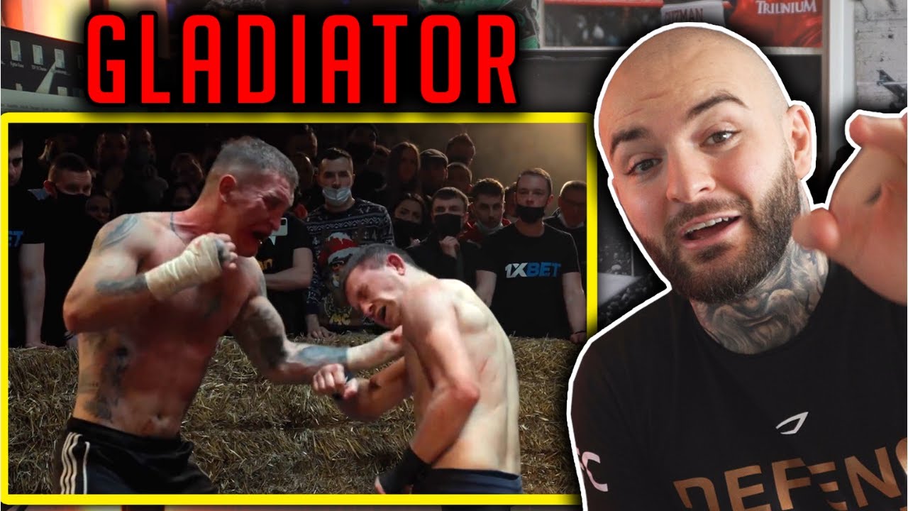 UKRAINISCHER GLADIATOR gegen GROßVATER EISENKINN! TOP DOG 7 - RINGLIFE reaction