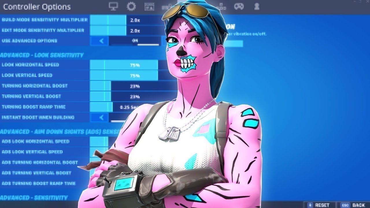 Lemonade 🍋 + New *BEST* Exponential *AIMBOT* Controller SETTINGS (Fortnite Chapter 2 Season 4)