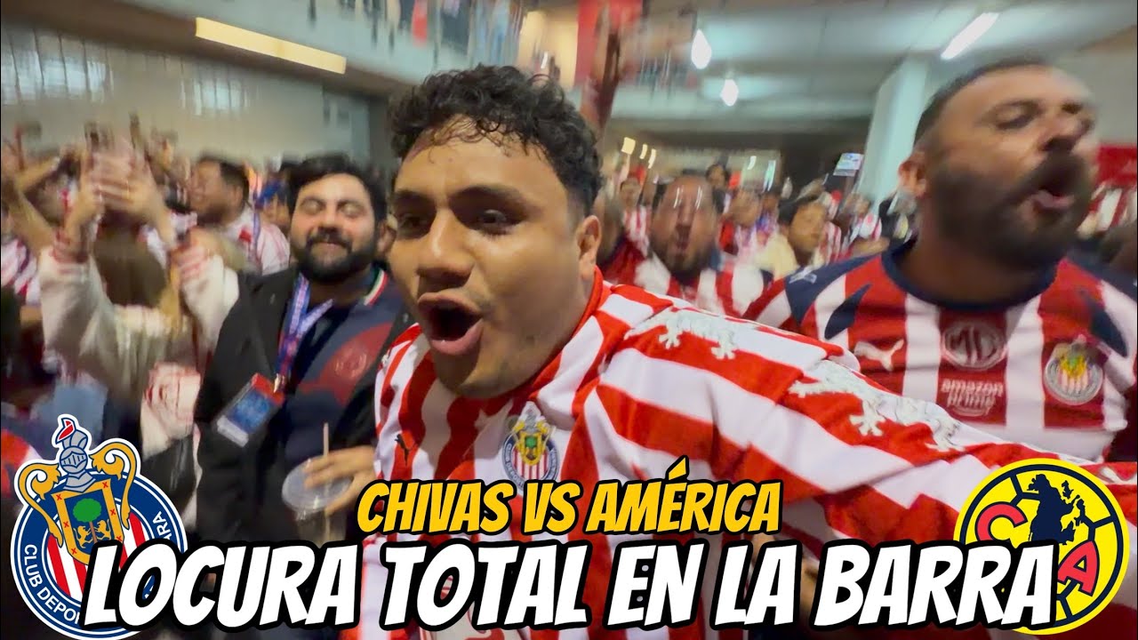 🚨¡LA BARRA HIZO una FIESTA en el CLÁSICO NACIONAL! *LOCURA TOTAL* CHIVAS vs AMÉRICA 1-0