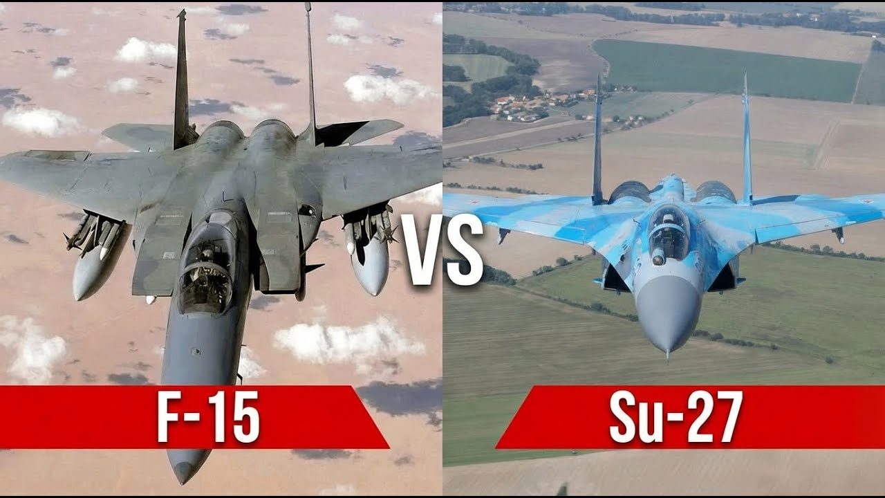 F-15 против Су-27: у кого лучше превосходство в воздухе?