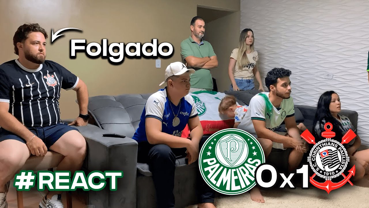 REACT Palmeiras 0x1 Corinthians - DERROTA DOLOROSA!
