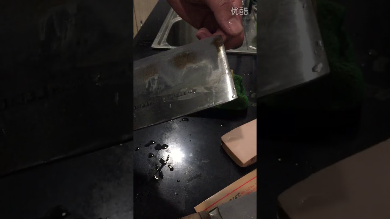 陈枝记中式碳钢菜刀打磨视频1 超清