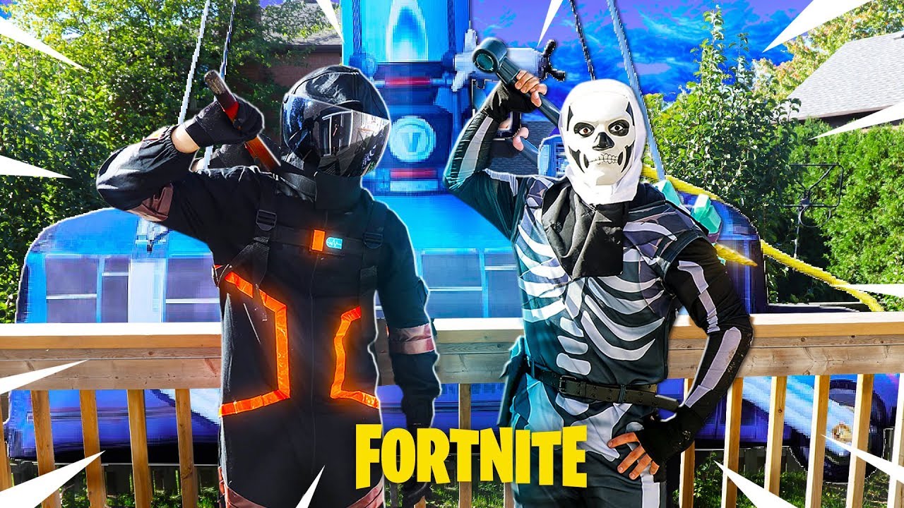 I turned my ENTIRE HOUSE into a FORTNITE BATTLE ARENA!