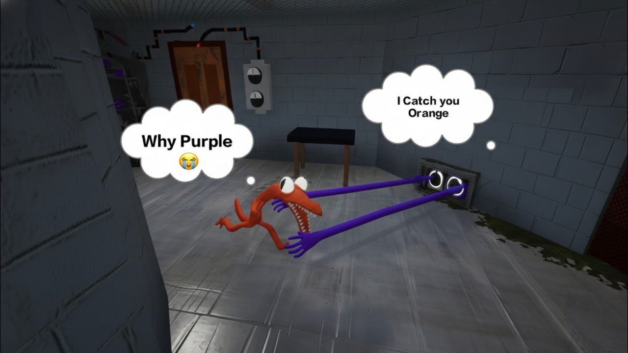 Rainbow Friends 🌈 chapter 1 Original Jumpscares vs Accurate Roleplay ( 2026 Version ) 😱