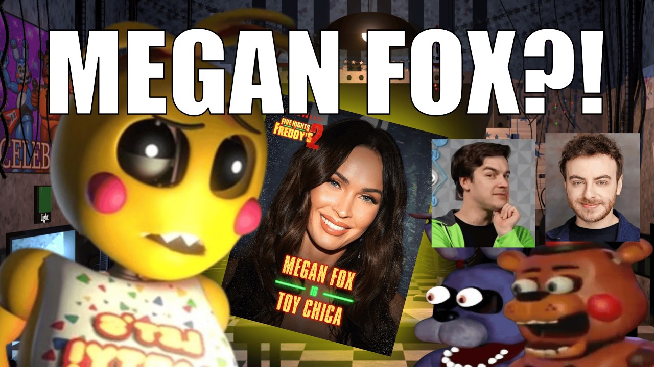 Toy Chica is Voiced by Megan Fox [#FNAFMovie2]