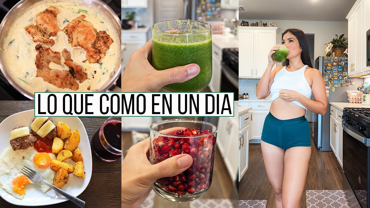 LO QUE COMO EN UN DÍA SIENDO MAMÁ Y AMA DE CASA | Bessy Dressy