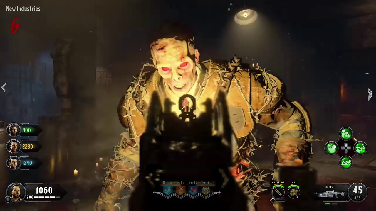 BLOOD OF THE DEAD  4 PLAYER "ROUND 58" (BO4 ZOMBIES)