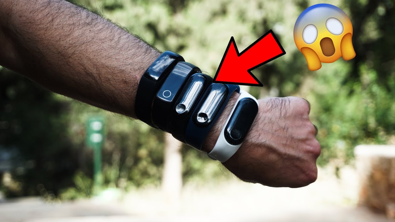 Band 4 Honor vs Mi Band 3 vs Bakeey M3 vs Xanes MI3 || Κριτικές Greek Unboxing & Review
