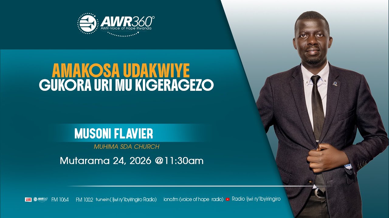 AMAKOSA UDAKWIYE GUKORA URI MU KIGERAGEZO BY MUSONI FLAVIER