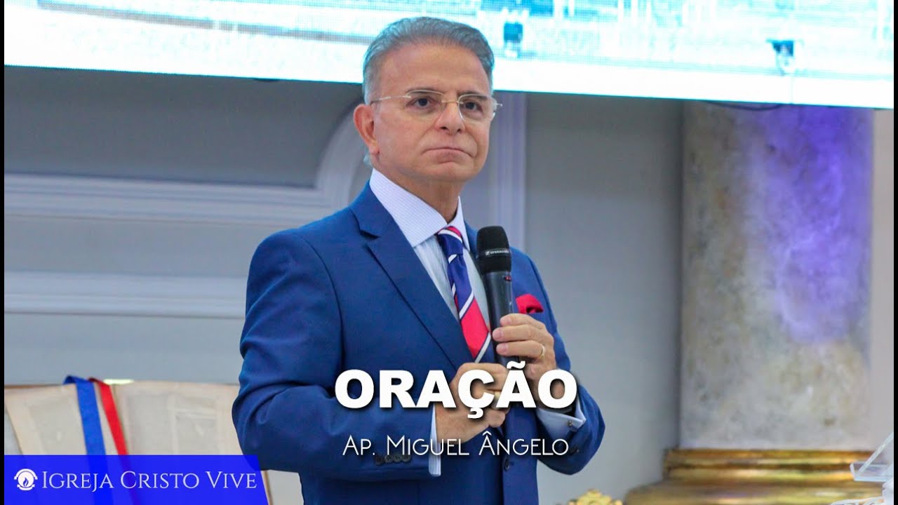 Participe do momento de oração do culto de Domingo manha 23/01/2021 com Ap Miguel Ângelo