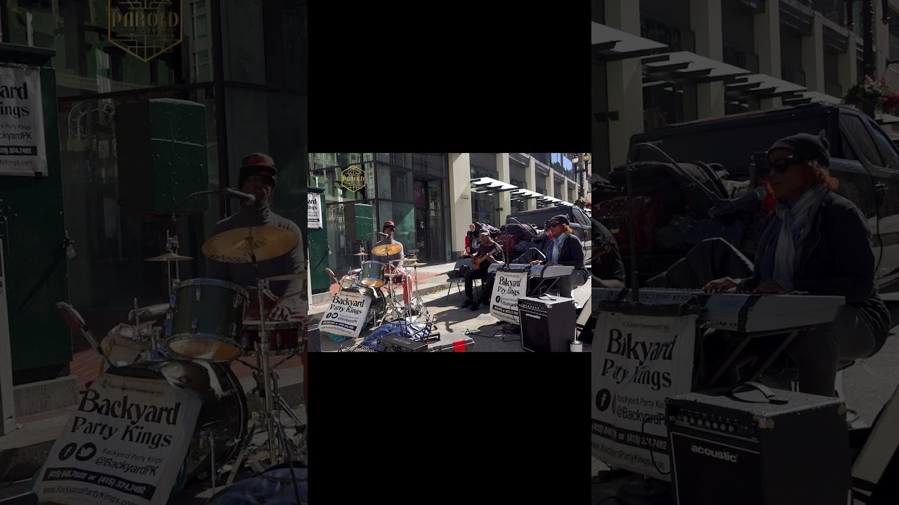 Stand By Me cover arranged and performed by Backyard Party Kings featuring Parris Lane  #livemusic