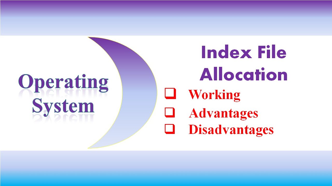 Index File Allocation