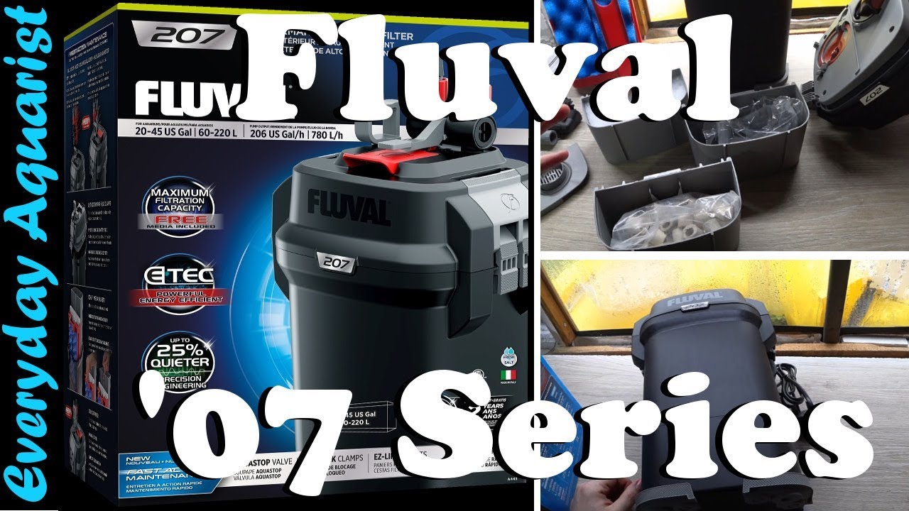 Fluval 07 Series Filter Unboxing & Review | 107 207 307 407