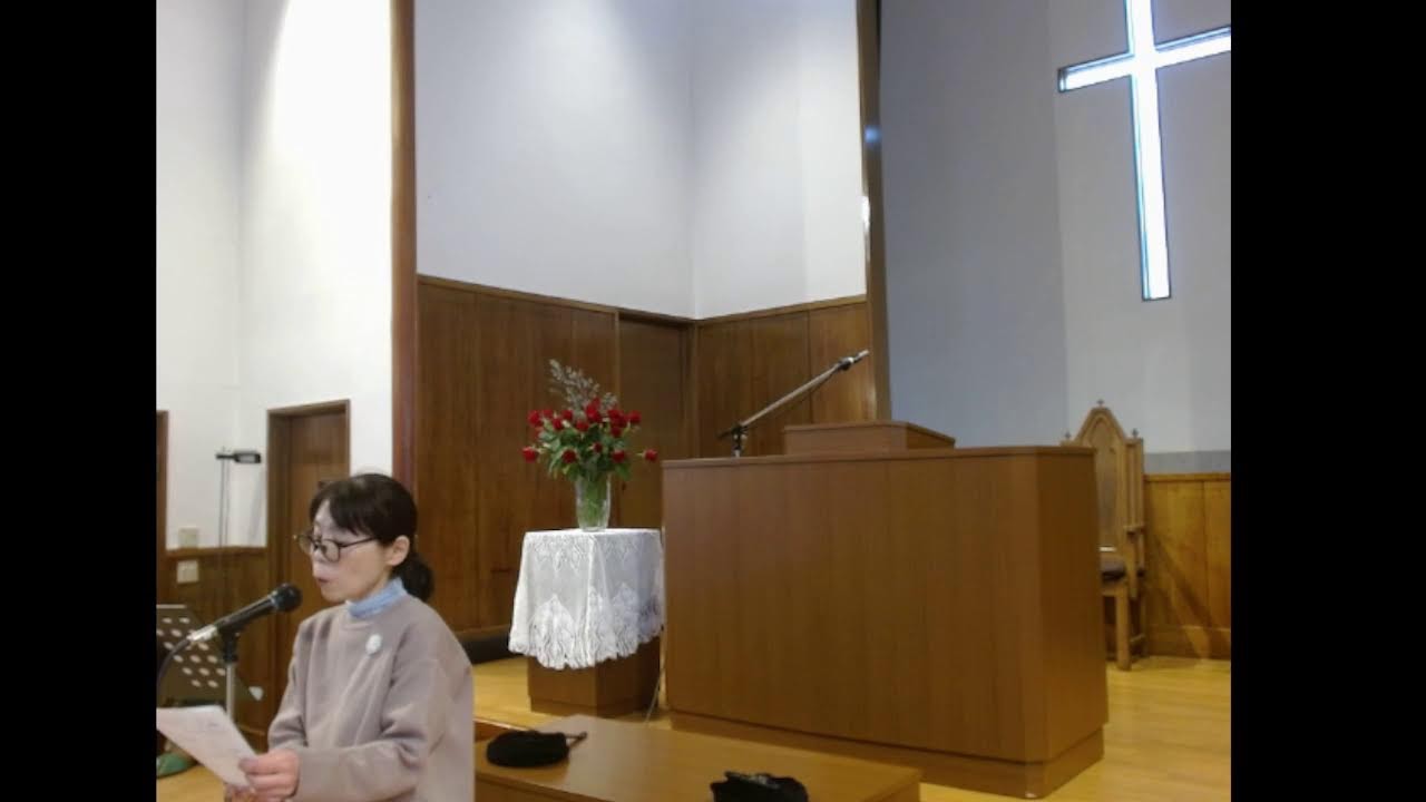 2月8日 福岡バプテスト教会　主日礼拝
