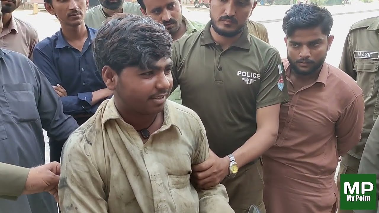 موٹر سائیکل چراتے ہوئے رنگے ہاتھوں لڑکا گرفتار