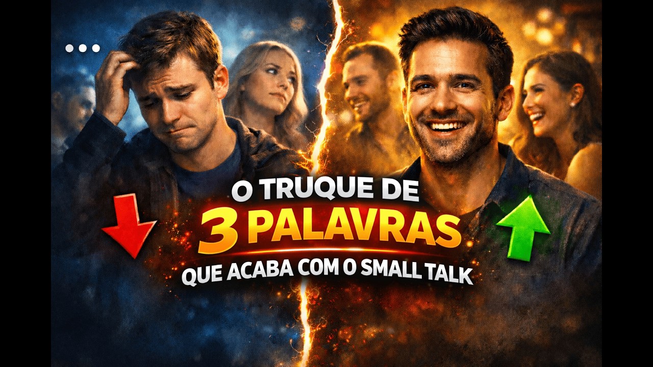 Este Truque de 3 Palavras Acaba com o Small Talk Estranho