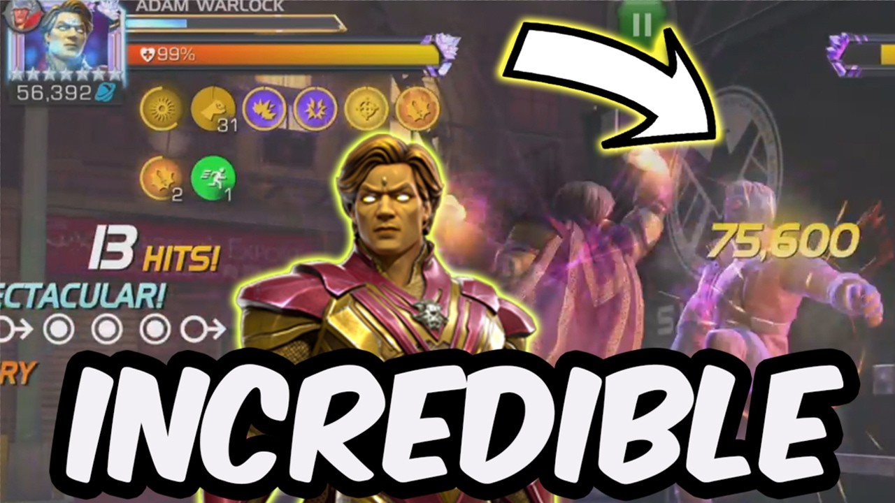 Ascended Adam Warlock Feels INCREDIBLE - HIGH SKILL GOD TIER NUKE?!? - Marvel Contest of Champions