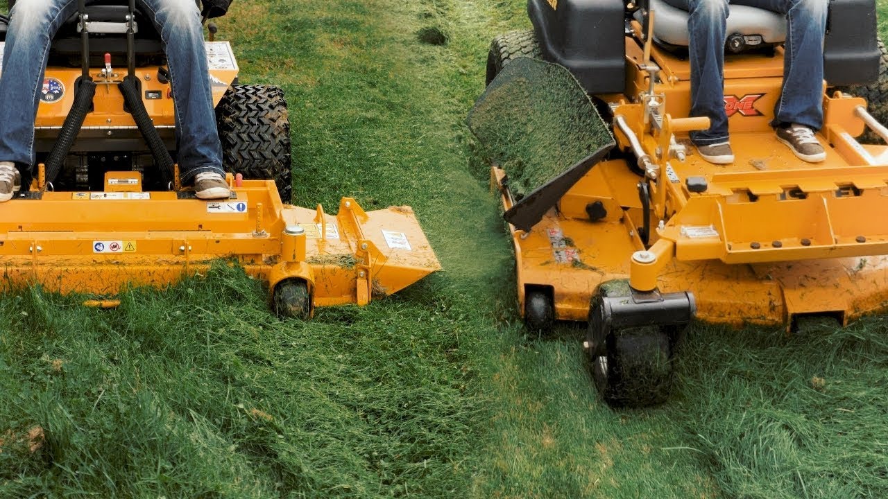 Which Mower Cuts Tall Wet Grass Better? | Walker Mower SD vs Hustler SD