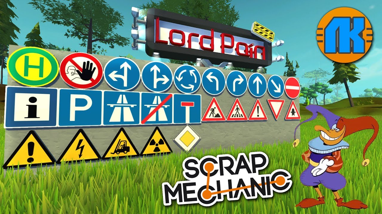 ОБЗОР МОДА ОТ LORD PAIN & QUACKERJACK В Scrap Mechanic \ СКАЧАТЬ СКРАП МЕХАНИК !!!