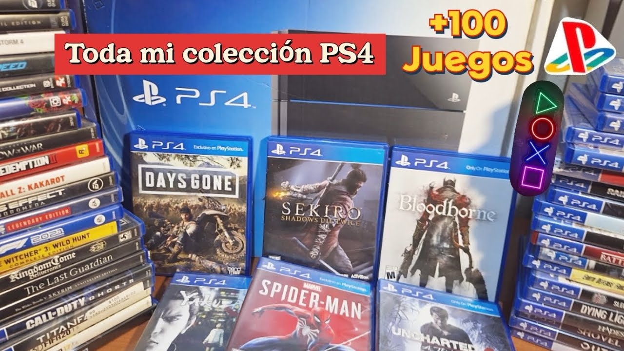 Mi colección PS4 (+100 Juegos) 