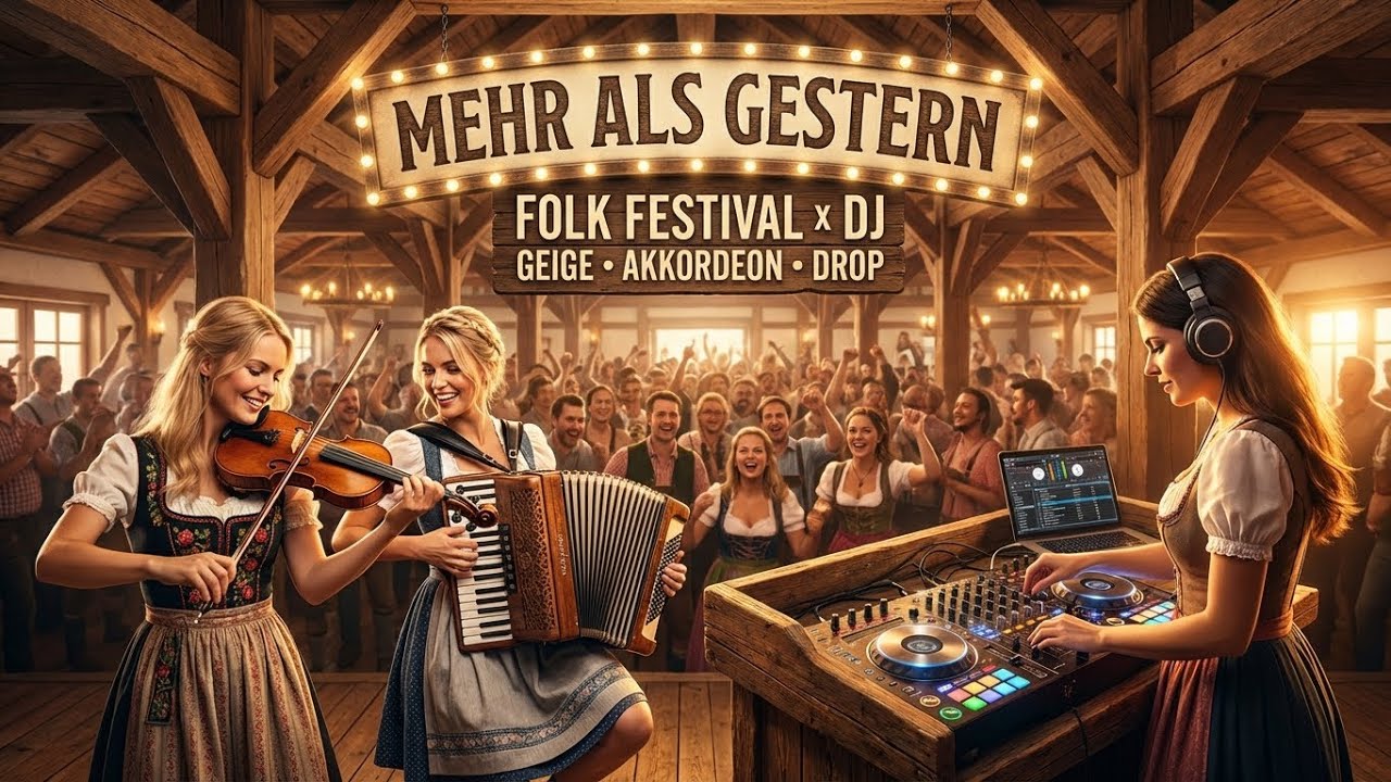 Wenn die Geige beginnt, bleibt niemand stehen  Deutscher Festival Anthem 2026