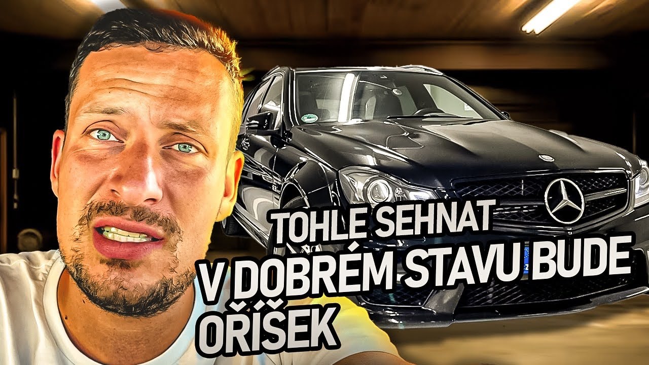 Průser, ale prodávající si myslí, že prodává klenot. Dá se tohle koupit v dobrém stavu? MB C 63 a i3