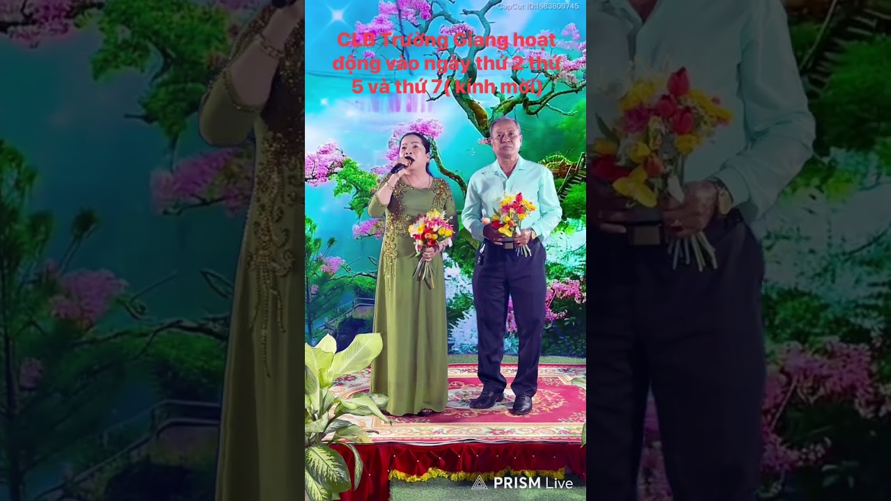 Trường Giang câu lạc bộ. Trình bày Chį Hén và anh Út K