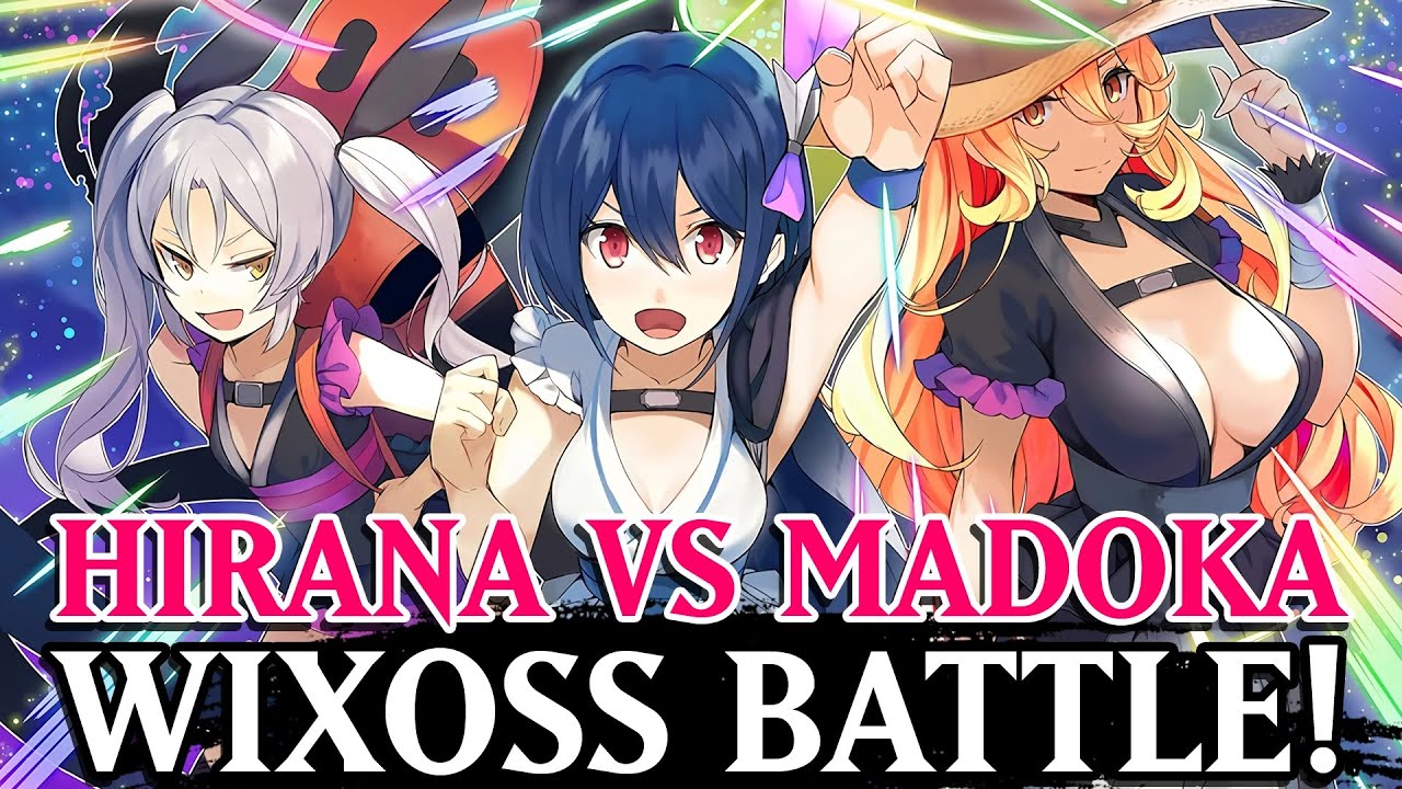 OUR FIRST WIXOSS BATTLE! Hirana VS Madoka Gameplay Featuring Luky Yuki!