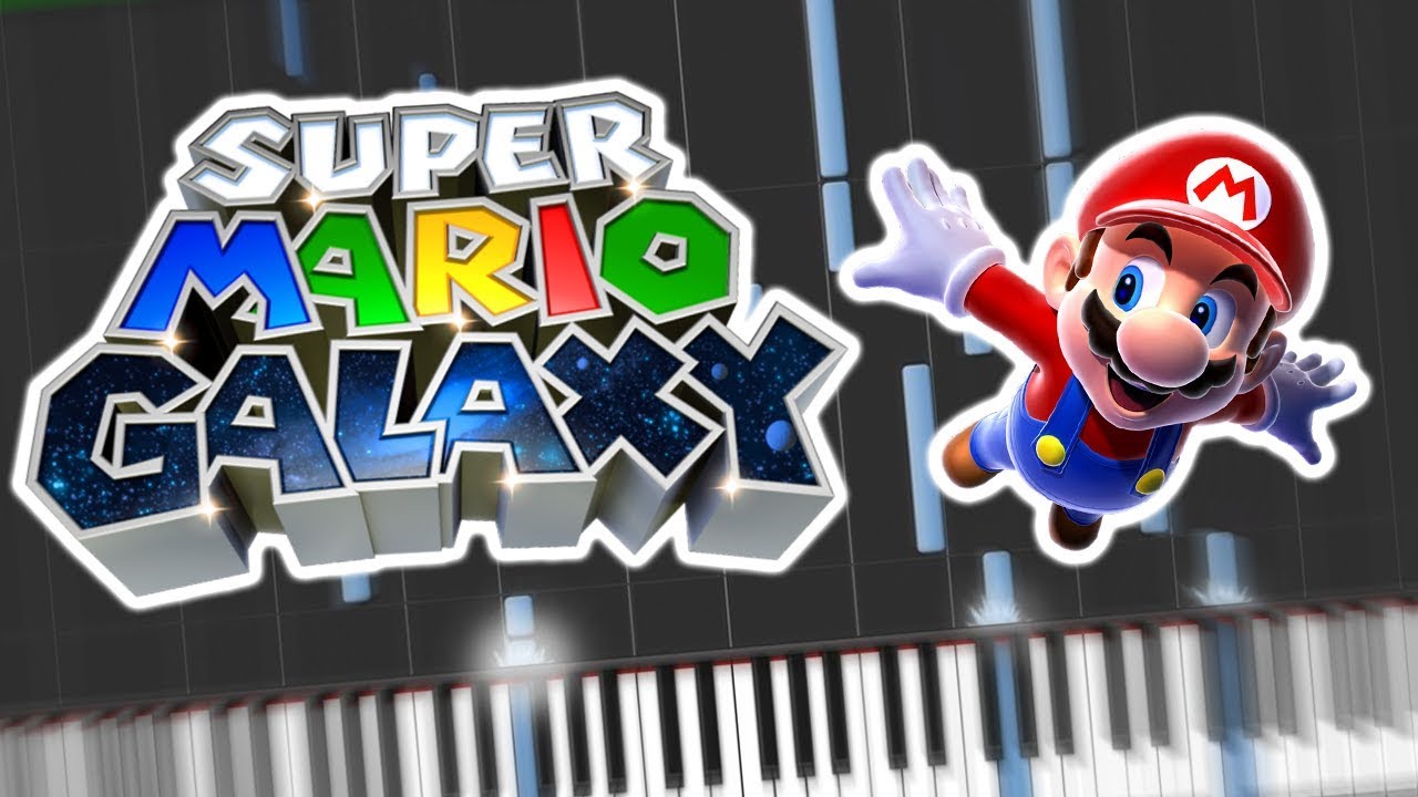 Super Mario Galaxy Good Egg Galaxy Piano Tutorial Synthesia