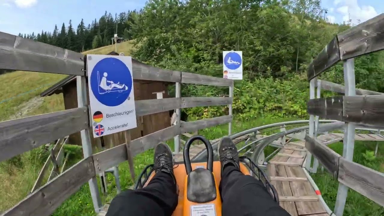 Rittisberg Coaster Onride / Wiegand Alpine Coaster / August 2025 / Rittisberg, Ramsau am Dachstein