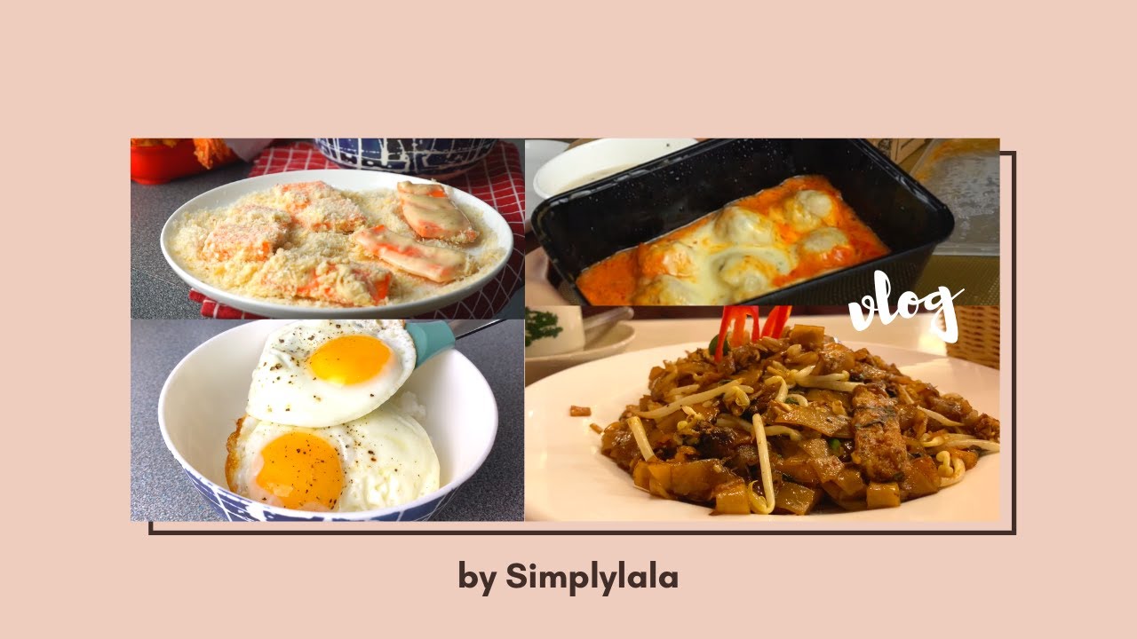 vlog | foods on weekend 🍚🍤🍕