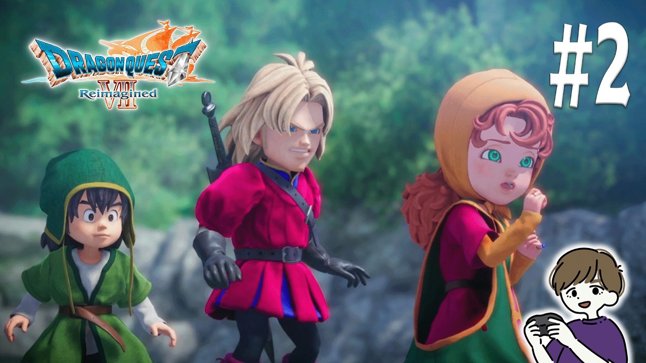 眠れない夜に新作ドラクエ。扉を開けていく。　#2【ドラゴンクエストVII Reimagined】