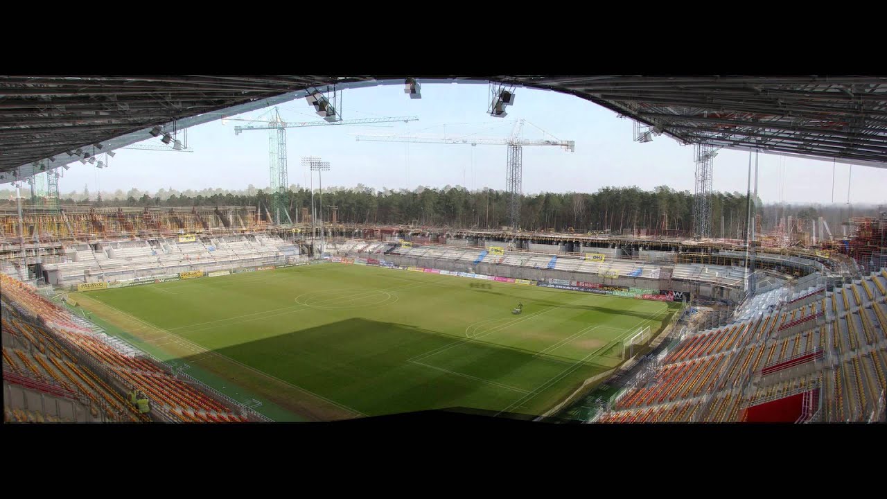 Budowa stadionu w Białymstoku, II-gi etap
