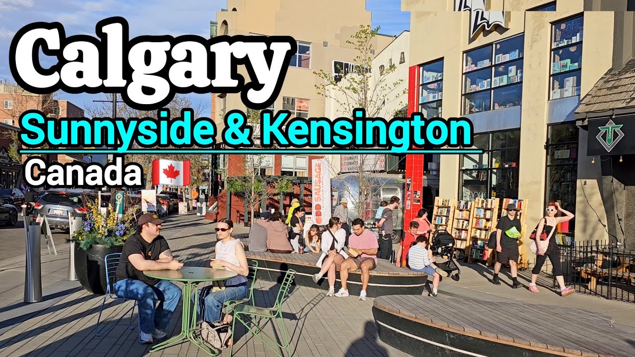 Calgary Sunnyside & Kensington Walking tour on May 2025 #Calgary #Alberta #Canada #yyc