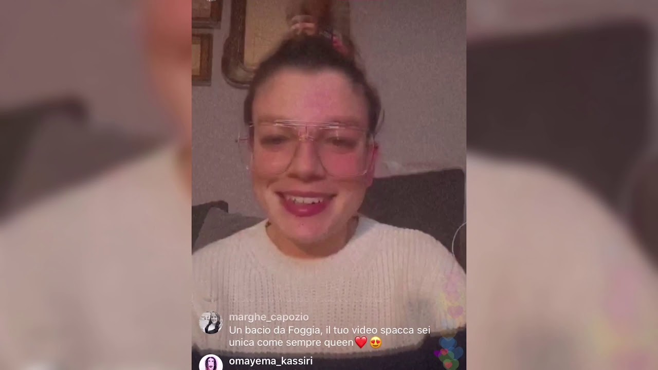EMMA MARRONE FA COMPAGNIA AI SUOI FANS - DIRETTA INSTAGRAM 09.03.20