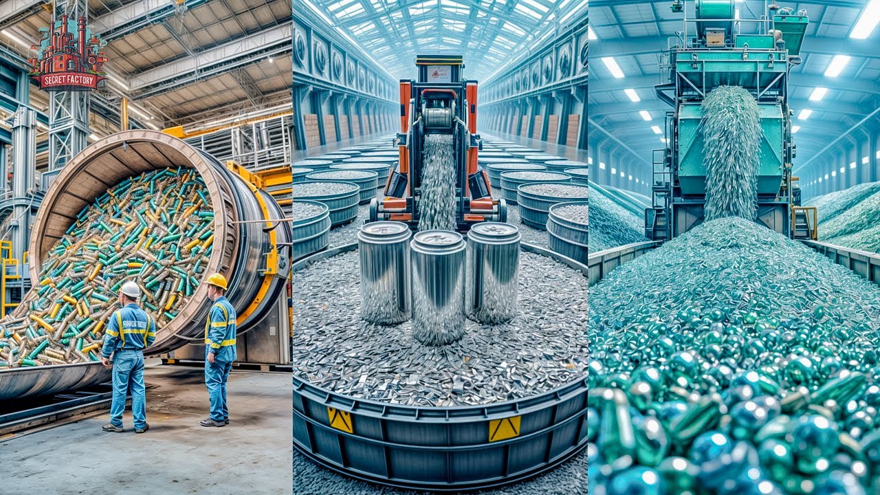 How It's Recycled: Aluminum Cans, Batteries, and Glass