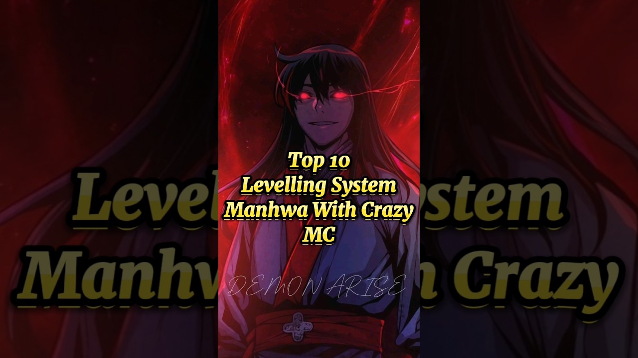 Топ 10✨ Манхва с системой прокачки🍀 от Crazy MC😈 #манхва #вебтун #манхварекомендация #шорты