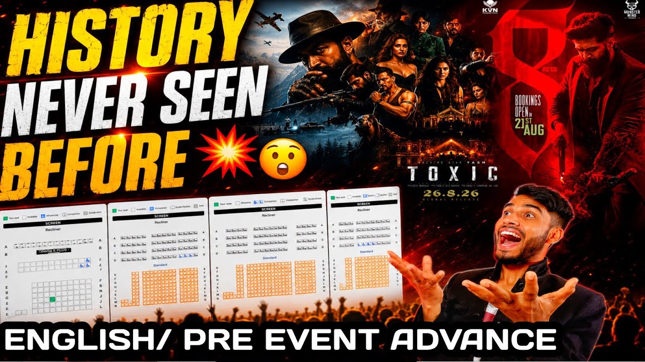 BREAKING: Toxic to Create History? Absolutely Shocking | Toxic Overseas Booking | Toxic English T...