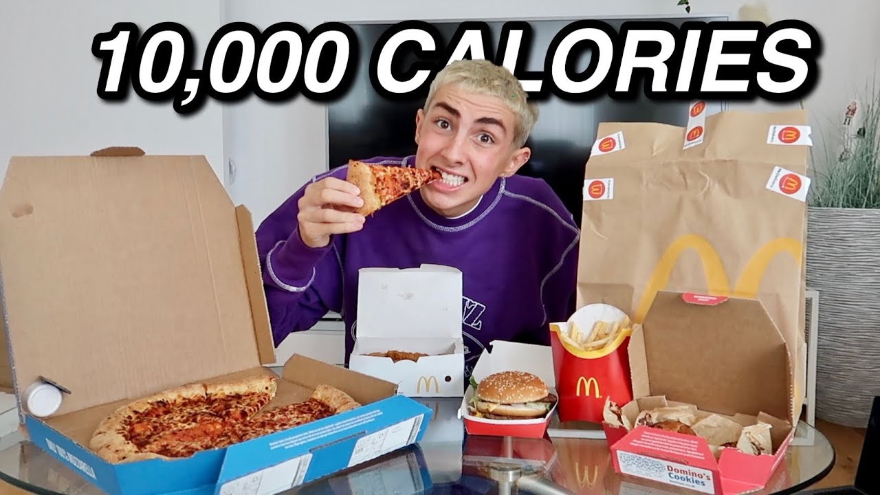 Челлендж на 10 000 калорий: МАЛЬЧИК ПРОТИВ ЕДЫ (у меня болит живот)