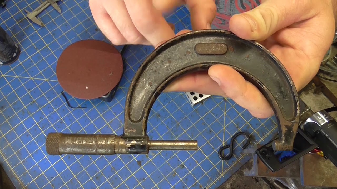 Starrett #436 Micrometer restoration