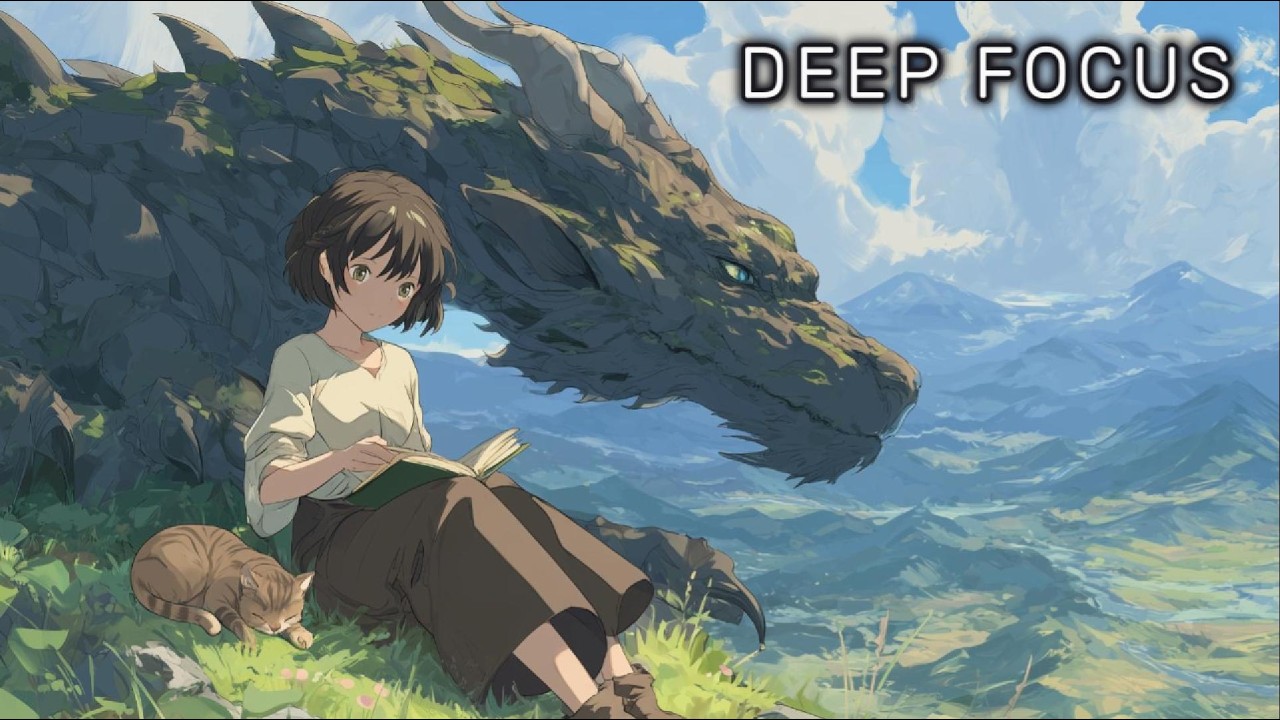 Deep Focus Music for Sleep & Study (3 Hours) | Where the Sky Feels Wide