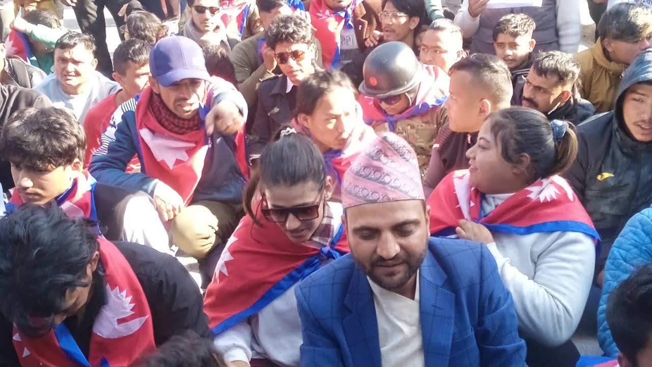 फेरी चर्कियो GenZ आ'न्दोलन, police संग पर्यो झड़प 