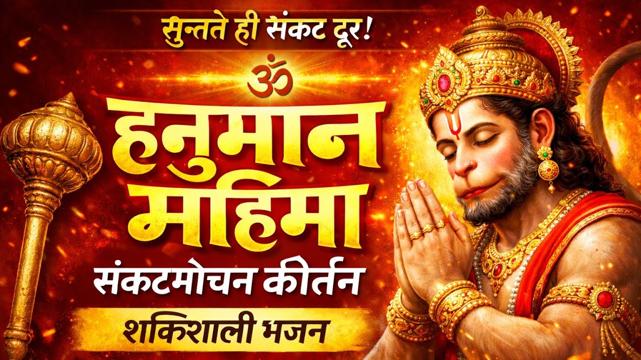 Hanuman mahima/हनुमान महिमा💫💫 (संकट मोचन कीर्तन) Audio bhajan #hanuman#viralvideo#bhaktisong 